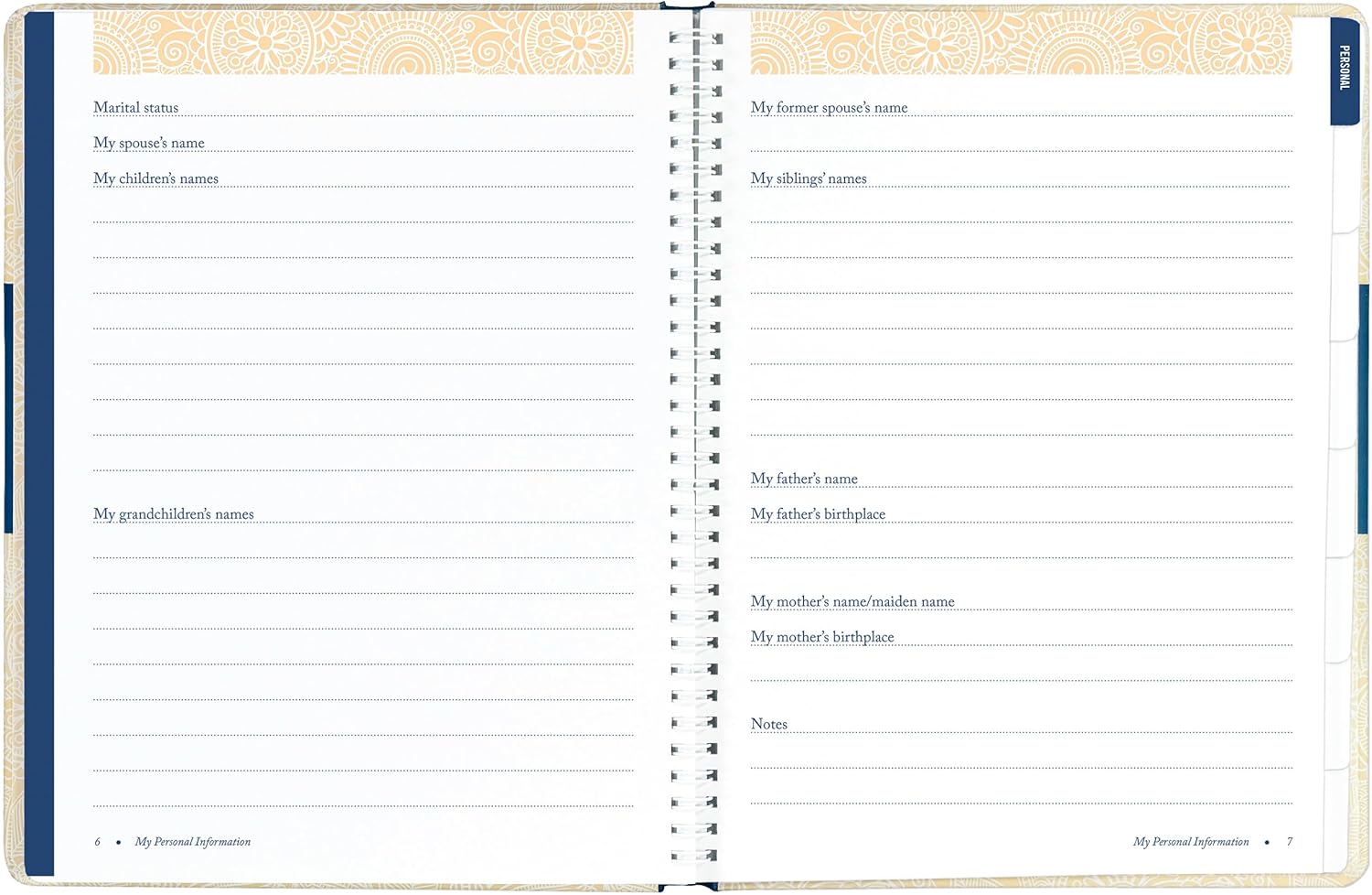 Peace Of Mind Planner by Peter Pauper Press 9781441317292_5