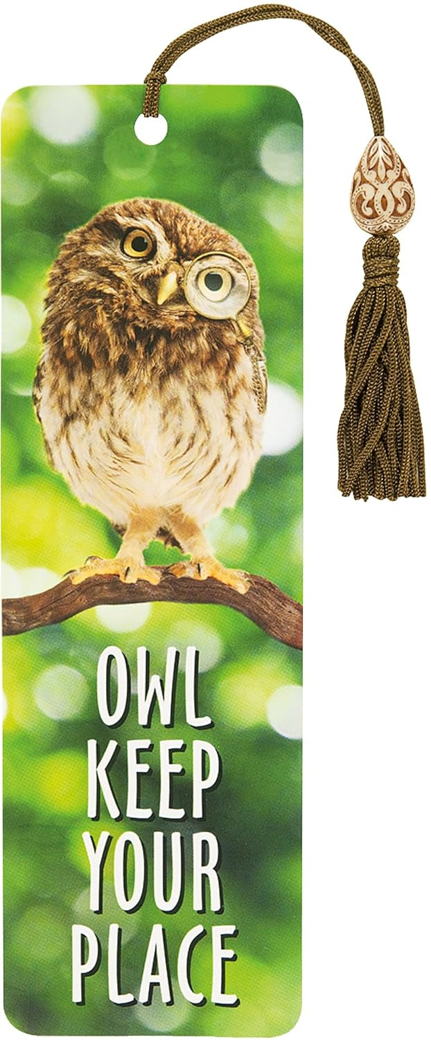Owl Keep Your Beaded Bookmark 9781441319982