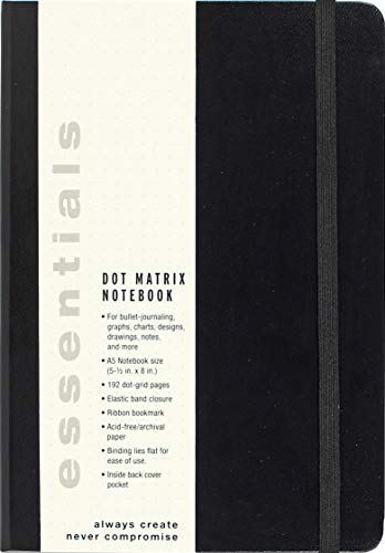 Essentials Large Black Dot Matrix - Peter Pauper Press. Inc 9781441323712