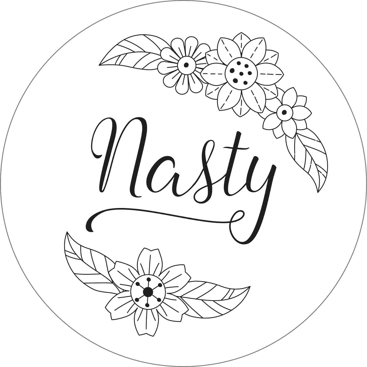 Snarky Embroidery Pattern Transfers 10 Reusable Iron-On Designs - Ppp 30 9781441326072_4_10fee82e-9fed-4ff0-a613-2949dd041279