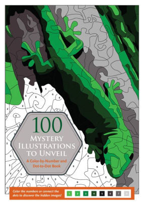 100 Mystery Illustrations To Unveil: Color By Number Dot To Dot Book 9781441326546_b8c14644-3ba7-4b98-bfc6-4f043540657c