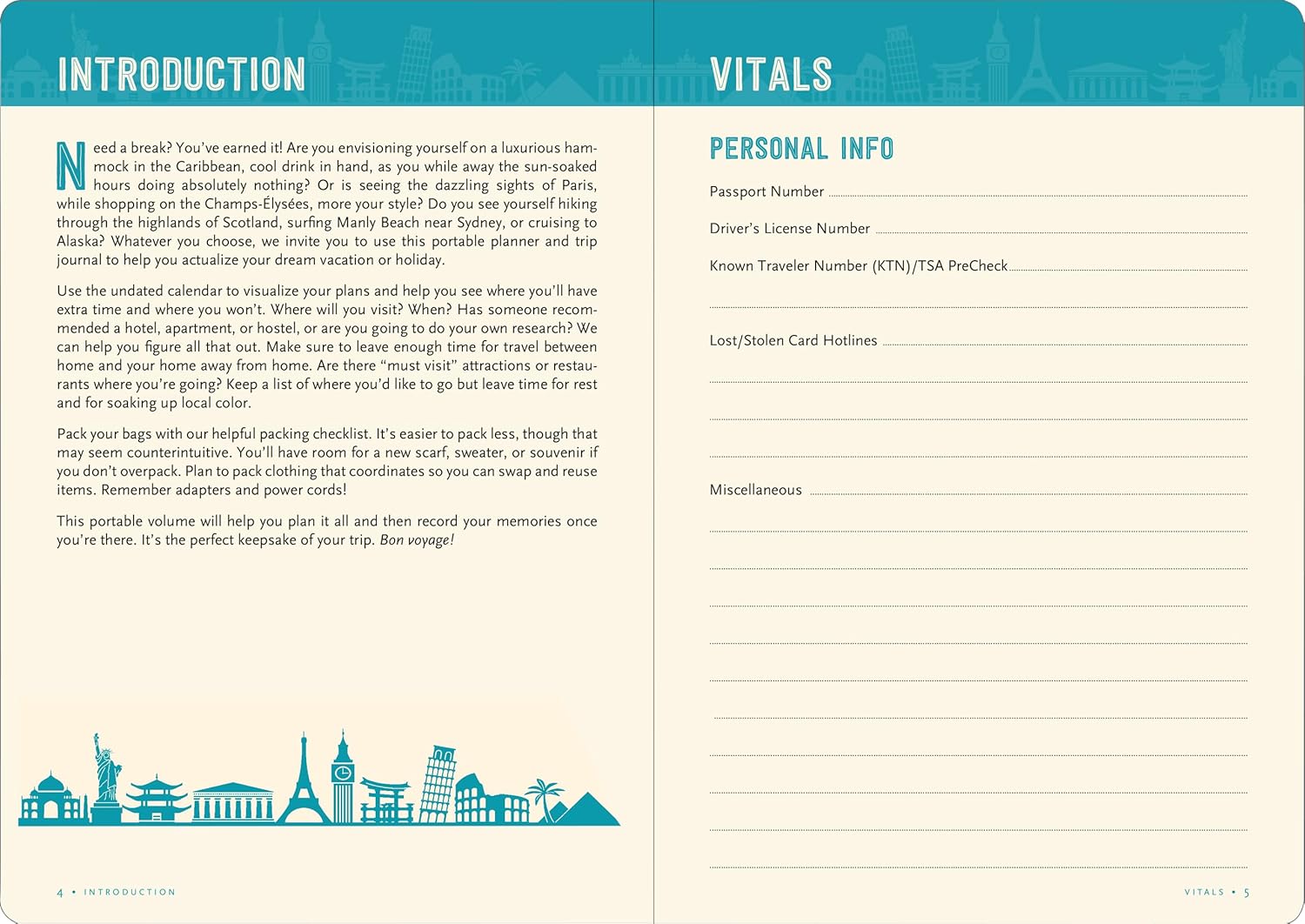 Travel Checklist Journal by Peter Pauper Press 9781441327840_1