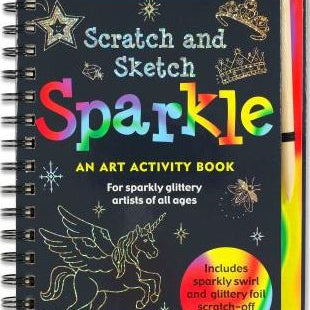 Sparkle Scratch And Sketch by Peter Pauper Press 9781441327857_df737f33-04e6-4d17-8fe9-85a60de0be7c