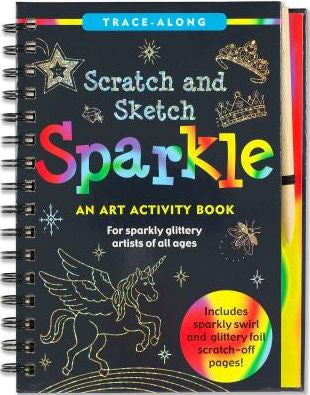 Sparkle Scratch And Sketch by Peter Pauper Press 9781441327857_df737f33-04e6-4d17-8fe9-85a60de0be7c