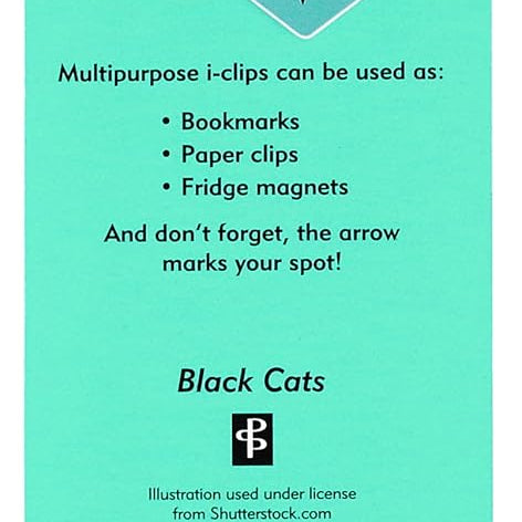 Black Cats I-Clips by Peter Pauper Press 9781441328236