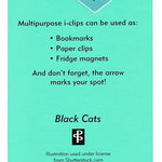Black Cats I-Clips by Peter Pauper Press 9781441328236_1