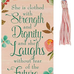 She Is Clothed With... Bookmark by Peter Pauper Press 9781441328861