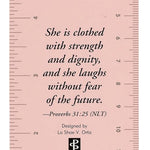 She Is Clothed With... Bookmark by Peter Pauper Press 9781441328861_1