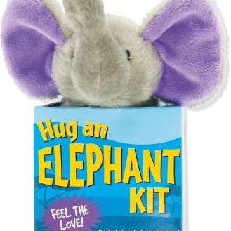Hug An Elephant Kit [With Plush] by Peter Pauper Press, Inc 9781441329165_5e6887a2-b003-4de6-a991-9c825ce54d3c