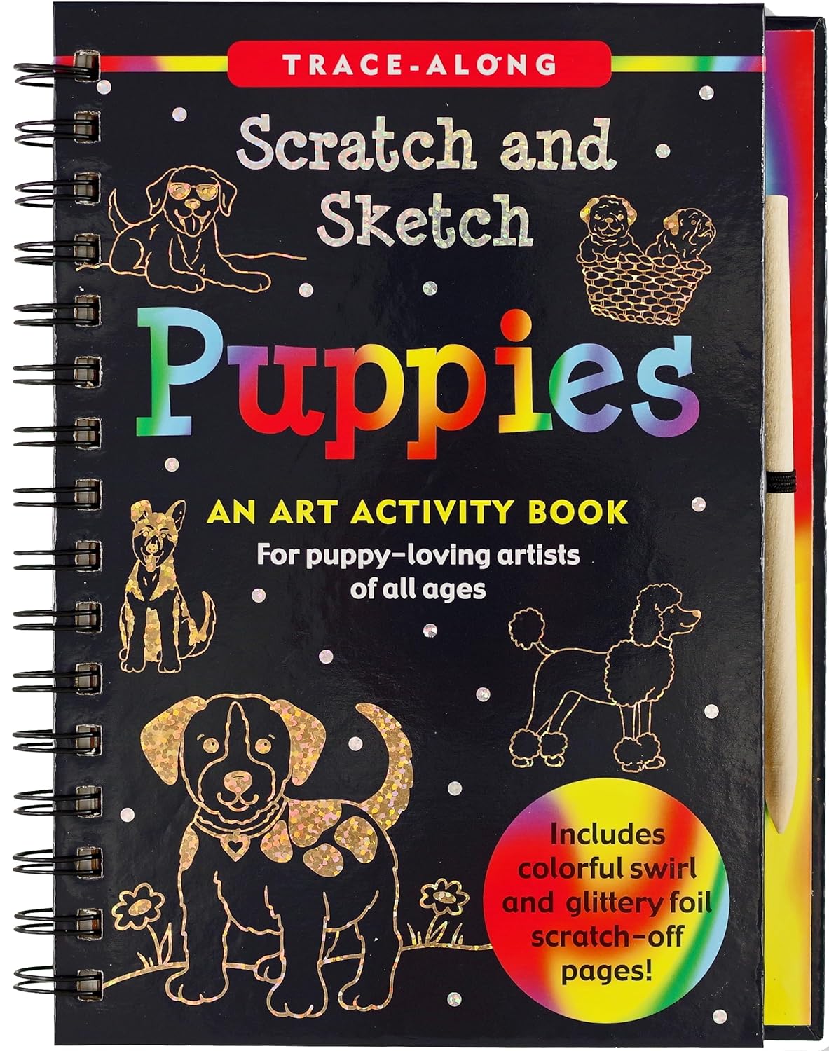 Scratch & Sketch Puppies by Peter Pauper Press 9781441329233