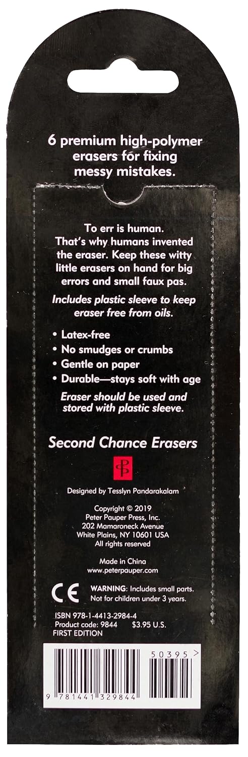 Second Chance Erasers 9781441329844_1