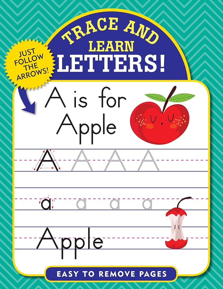 Trace And Learn Letters! by Peter Pauper Press 9781441331113_504ee751-0c88-4b16-8172-b618427c77f2