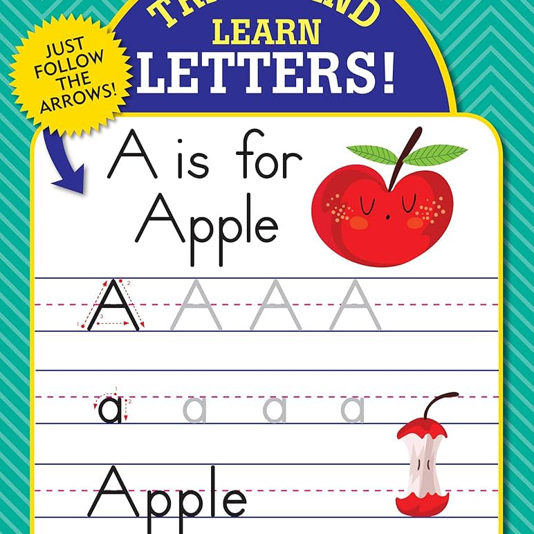 Trace And Learn Letters! by Peter Pauper Press 9781441331113_504ee751-0c88-4b16-8172-b618427c77f2