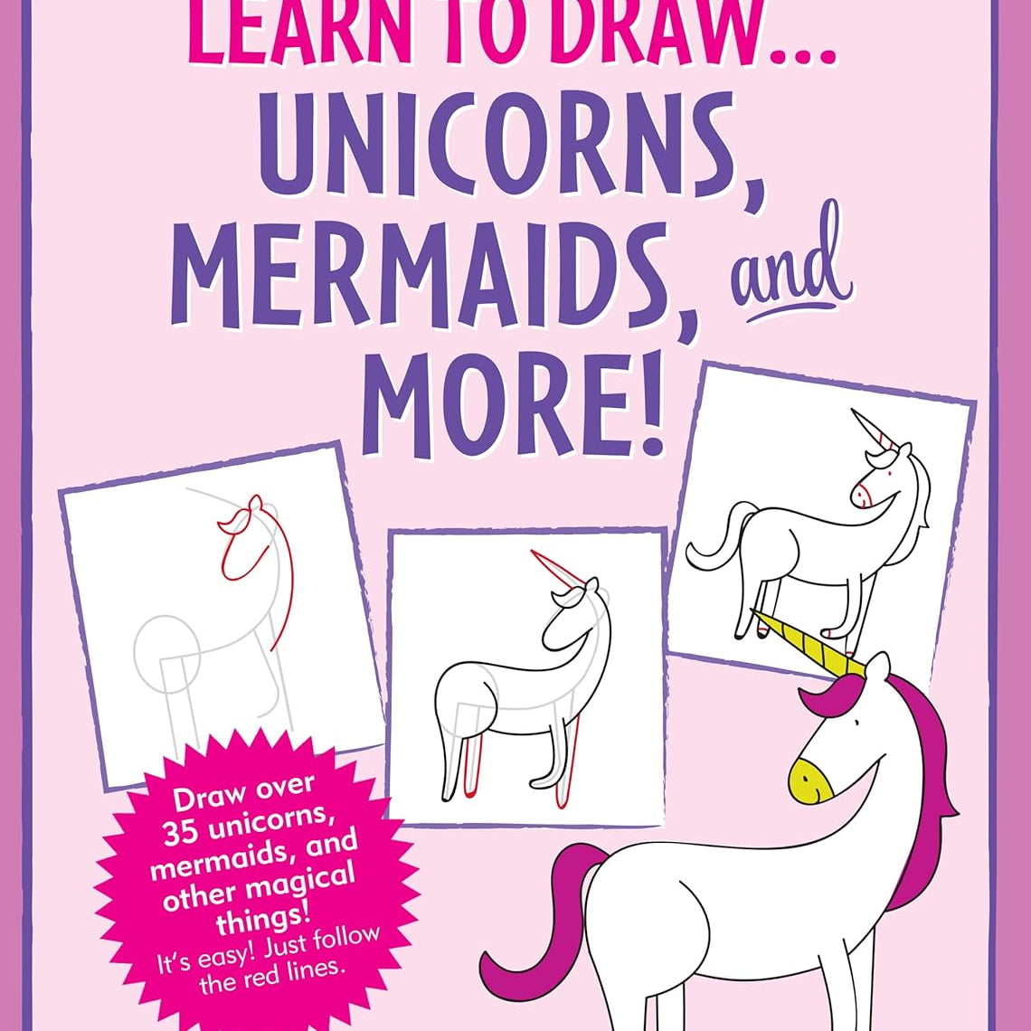 Learn To Draw... Unicorns, Mermaids, And More! by Peter Pauper Press 20 9781441331151_17d5be43-1fcd-4bec-ba68-0e1e36ad12c6