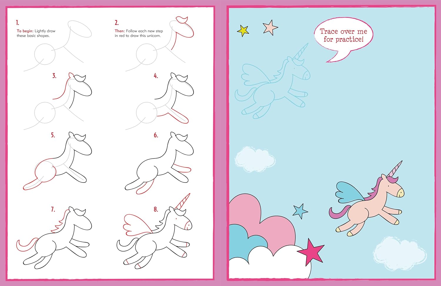 Learn To Draw... Unicorns, Mermaids, And More! by Peter Pauper Press 20 9781441331151_3_b44cd9a6-e9f4-4f1d-9b35-94c29016b0c8