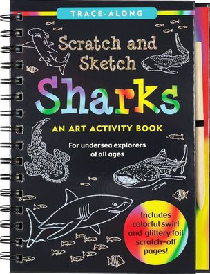 Scratch & Sketch Sharks by Peter Pauper Press 9781441331304