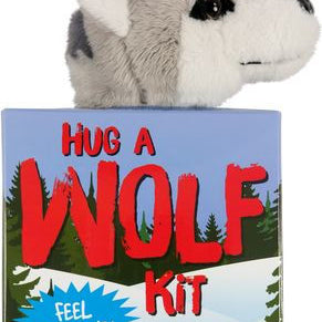 Hug A Wolf Kit [With Plush] by Peter Pauper Press, Inc 9781441331984_81537086-77b6-4453-b833-2687a7b904ce