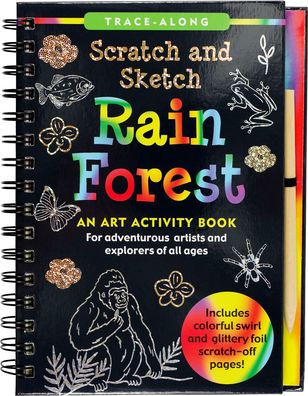 Scratch & Sketch Rain Forest by Peter Pauper Press 9781441332561_70358472-b766-4d58-98f8-b505f7620b0d
