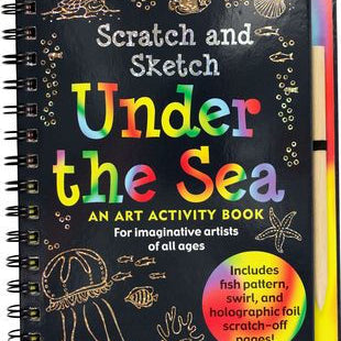 Scratch & Sketch Under The Sea by Peter Pauper Press 9781441332608_951407b6-4574-4432-9ef2-e75b6e594bde