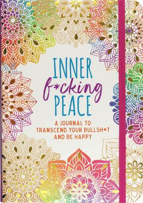 Inner F*Cking Peace Journal by Peter Pauper Press 9781441332820_0b05eacb-3319-409f-9ada-9113b6e7b540
