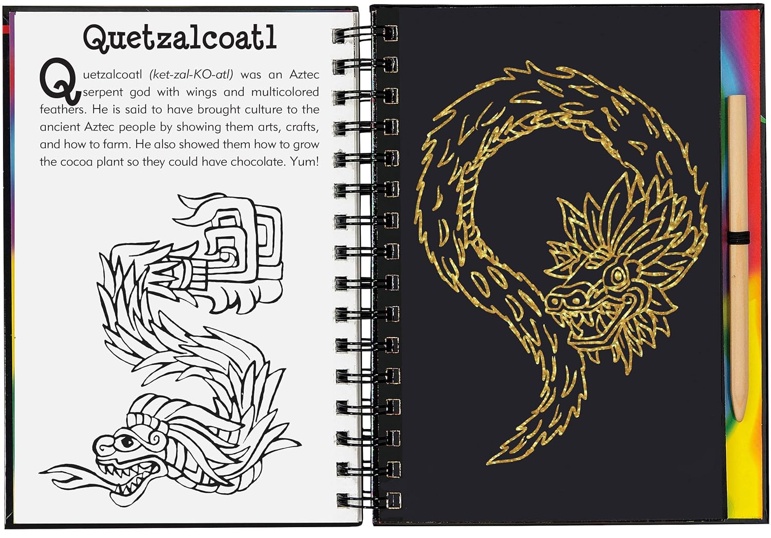 Scratch & Sketch Dragons & Mythological Creatures by Peter Pauper Press 9781441333568_1