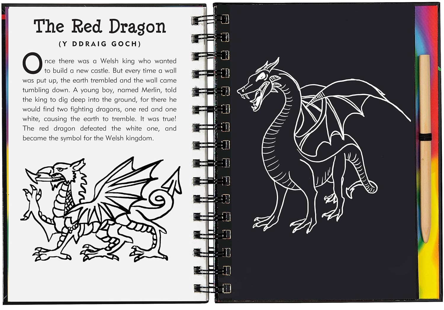 Scratch & Sketch Dragons & Mythological Creatures by Peter Pauper Press 9781441333568_4