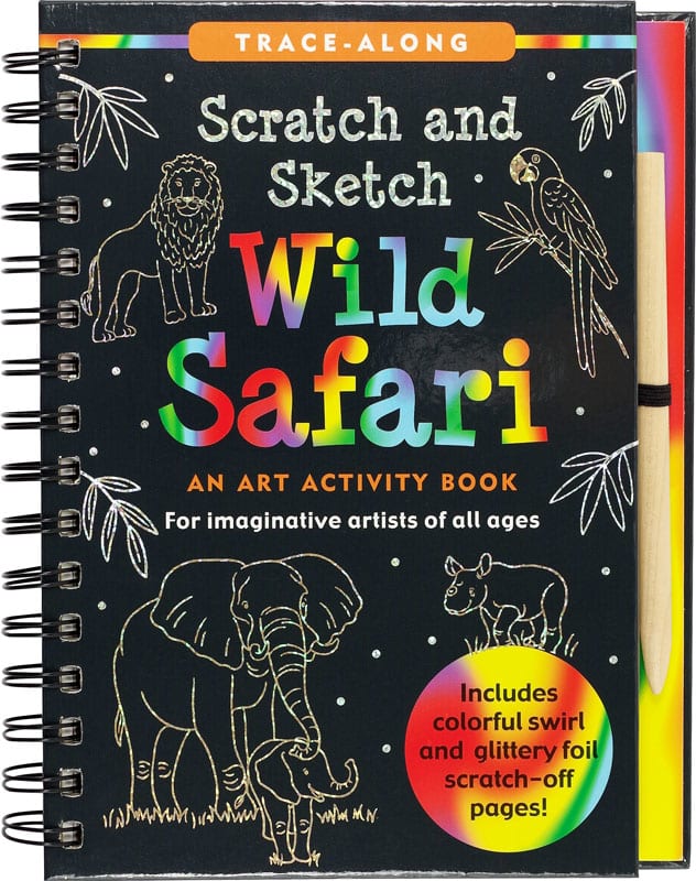 Wild Safari Scratch & Sketch by Peter Pauper Press 9781441333582