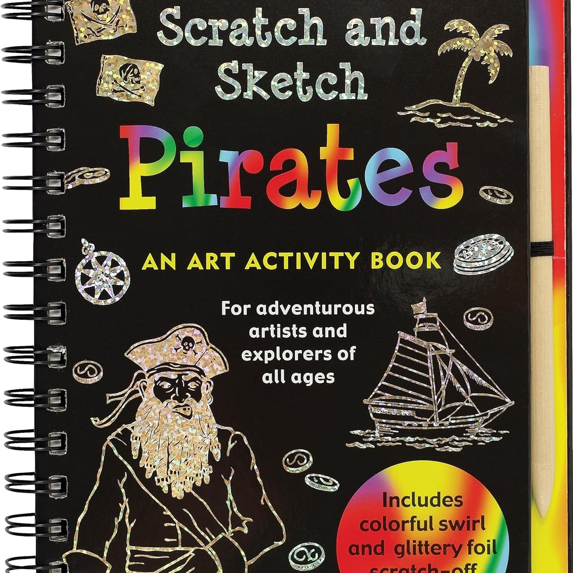 Scratch & Sketch Pirates - Peter Pauper Press 9781441334039_935e812f-4df9-4741-b14d-5151e605e684