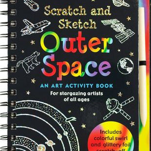 Outer Space Scratch And Sketch by Peter Pauper Press 9781441334091_dbfcd375-4e4e-48ab-8b2b-796a402a4f02