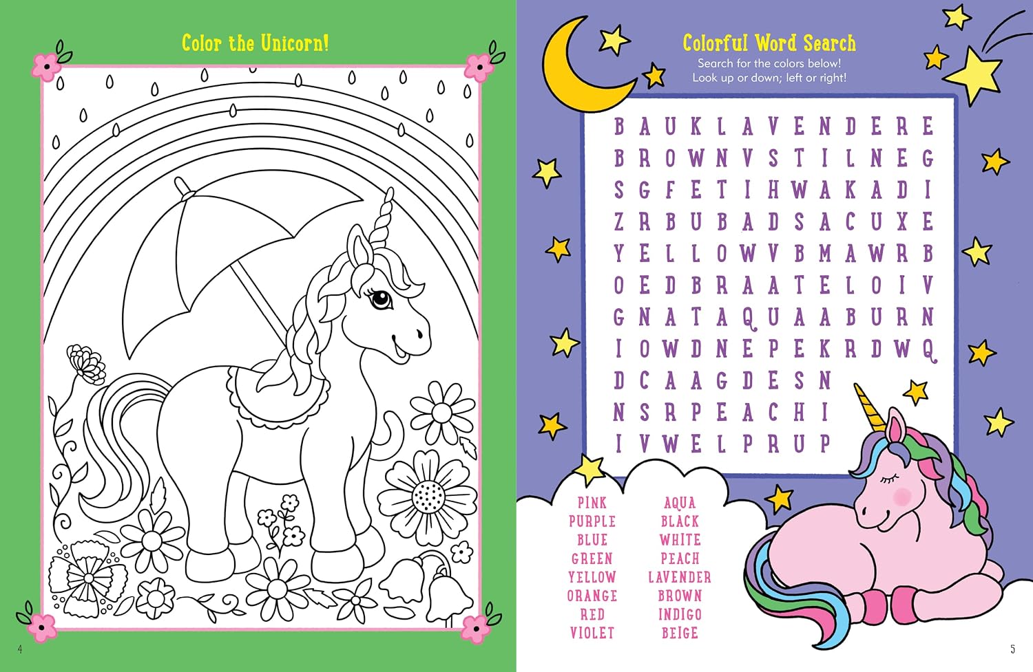 Unicorns Activity Book! by Peter Pauper Press 9781441334404_1