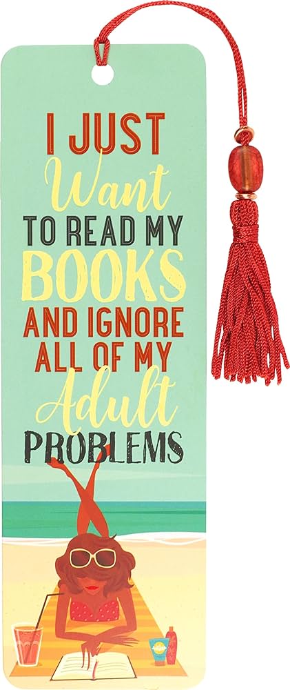 I Just Want To Read Bookmark 9781441334527