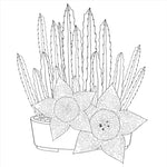 Studio Series Succulents Coloring Book -Peter Pauper Press 9781441334558_3