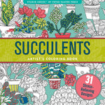 Studio Series Succulents Coloring Book -Peter Pauper Press 9781441334558_7c233595-c000-4286-9446-577a7a87fab5