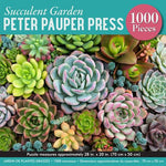 Succulent Garden 1,000 Piece Jigsaw Puzzle - Peter Pauper Press Inc 9781441334961