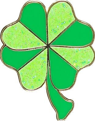 Shamrock Hard Enamel Pin (Cloisonne Pin) by Peter Pauper Press Inc 9781441335319_daacc622-b6b5-4c88-a1d8-3f40fc8d6d93