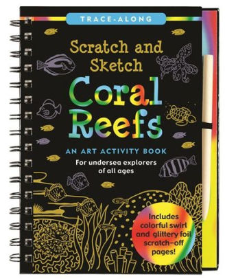 Scratch & Sketch Coral Reefs by Peter Pauper Press 9781441335395_c2d24d34-c002-4e79-af38-85798670b8c3