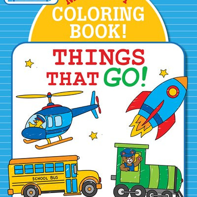 My First Coloring Book! Things That Go by Peter Pauper Press 9781441335708