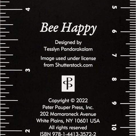 Bee Happy Book Mark 9781441335722