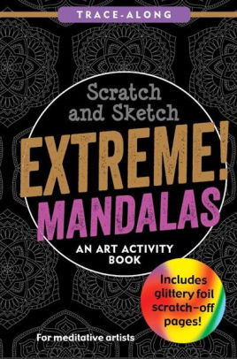 Scratch And Sketch Extreme! Mandalas by Peter Pauper Press 9781441336941_ffb57dc6-a70d-45d0-9778-9f1ad7674d00