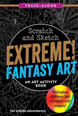 Scratch And Sketch Extreme! Fantasy Art by Peter Pauper Press 9781441336958_caa6acd0-54c0-490f-b4c9-ec1c7e2bd545