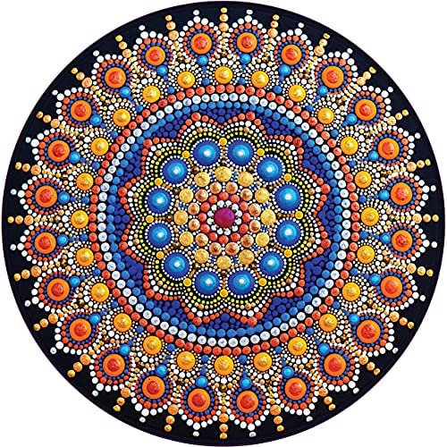 Magical Mandala 1000 Pc Round Puzzle - Peter Pauper Press 9781441337375