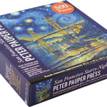 San Francisco Starry Night 500 Piece Jigsaw Puzzle - Peter Pauper Press 9781441337535_2