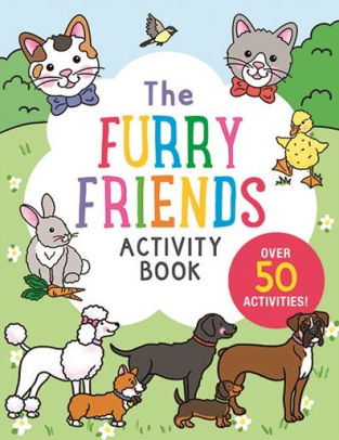 The Furry Friends Activity Book by Peter Pauper Press 9781441338174_971671ae-a878-4a45-8633-1a6ce8979aa1