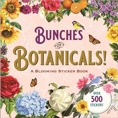Bunches Of Botanicals Sticker Book by Peter Pauper Press 9781441338341