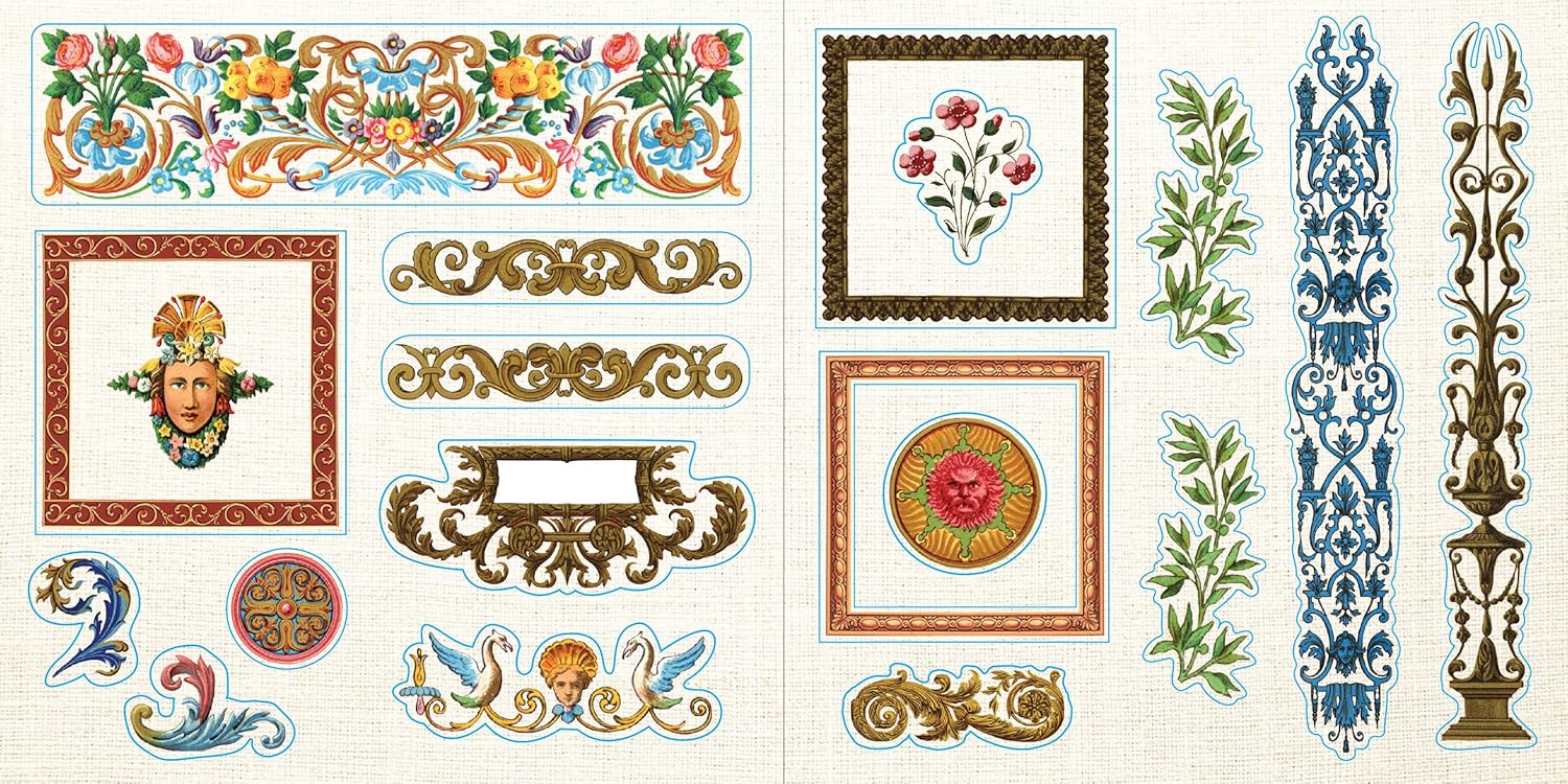 Loads Of Ephemera Sticker Book by Peter Pauper Press 9781441338358_1