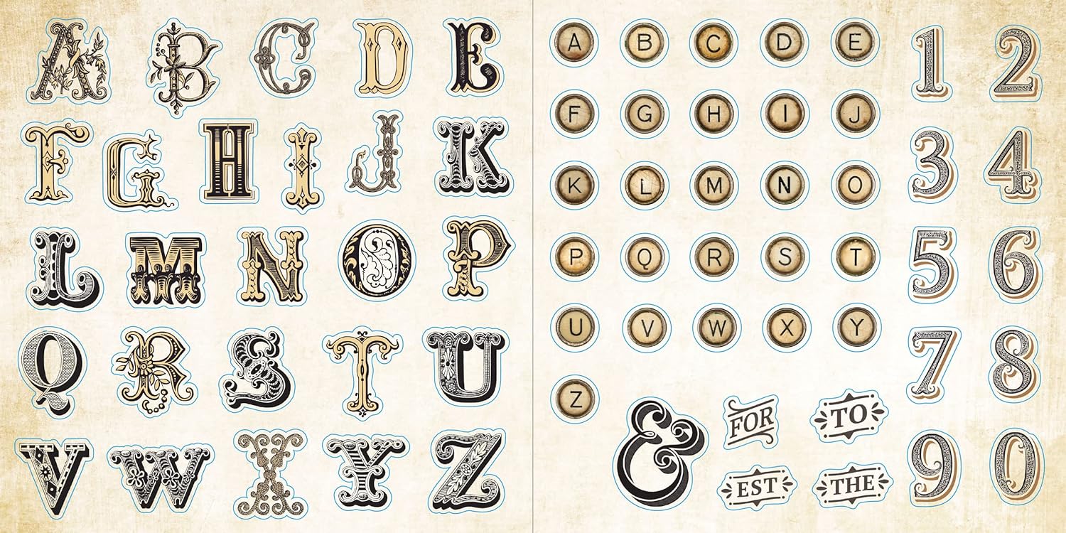 Loads Of Ephemera Sticker Book by Peter Pauper Press 9781441338358_2