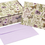 Amethyst Butterflies Note Card 50 9781441339041_048995ab-0a8b-4423-8798-da4df6889a7c