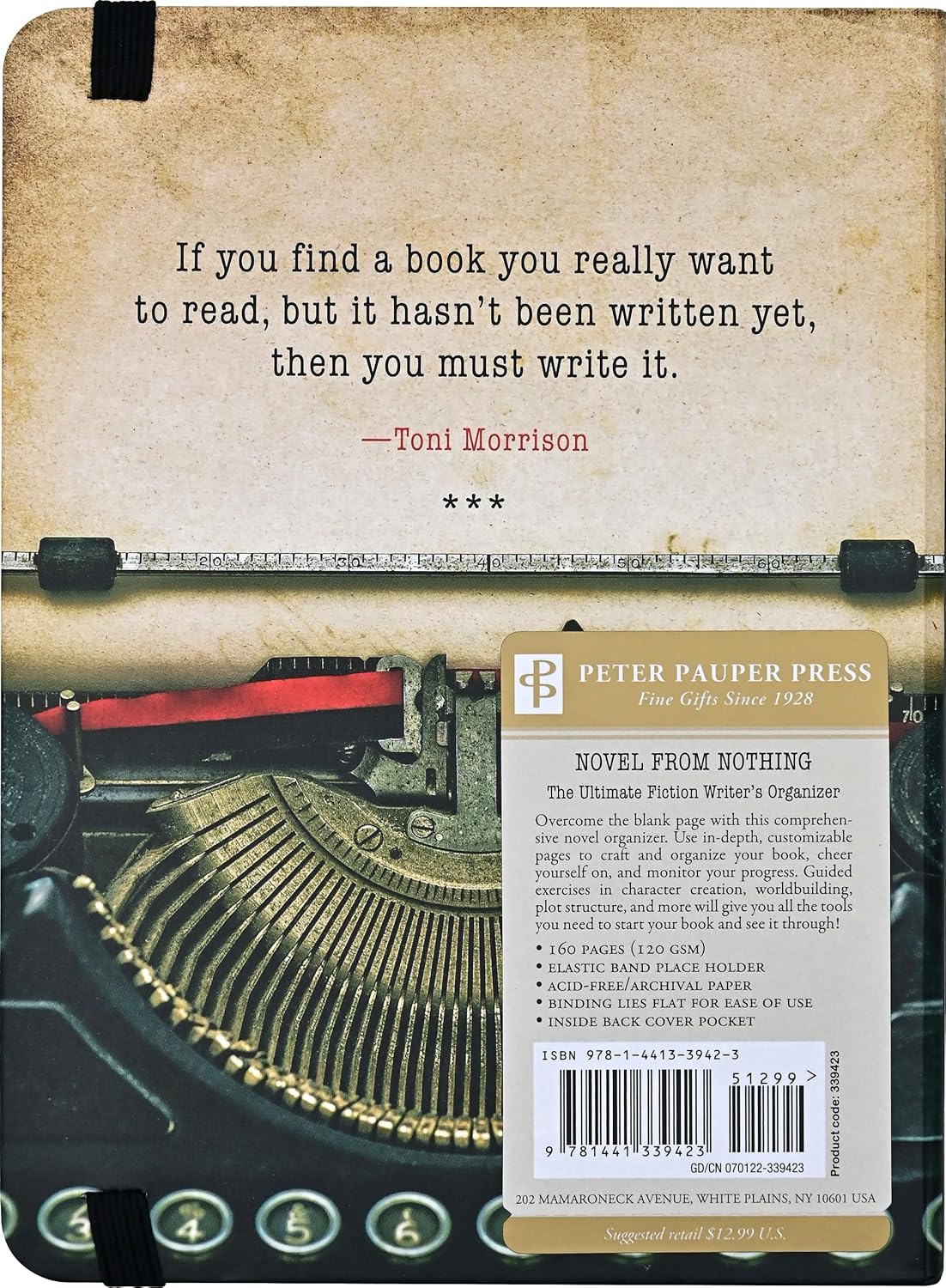 Novel From Nothing by Peter Pauper Press 9781441339423_1
