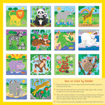 My First Color-By-Sticker Wild Animals by Peter Pauper Press 9781441339485_1