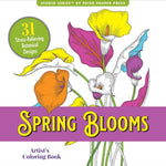 Studio Series Spring Blooms Artist's Coloring Book by Peter Pauper Press 9781441340139_8b500e6c-ebfd-4c3f-af17-57e55f562d6c